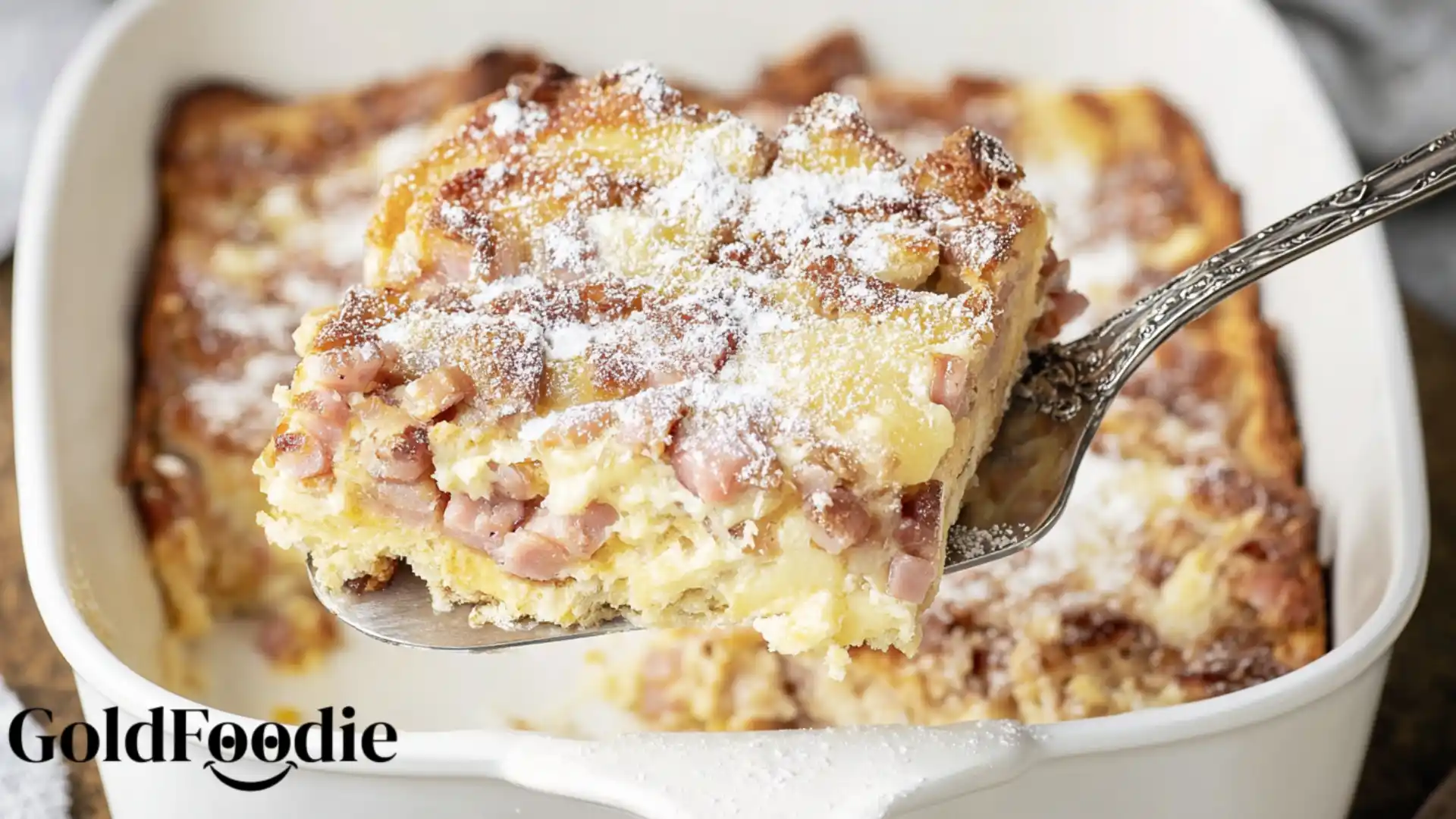 Monte Cristo Breakfast Casserole