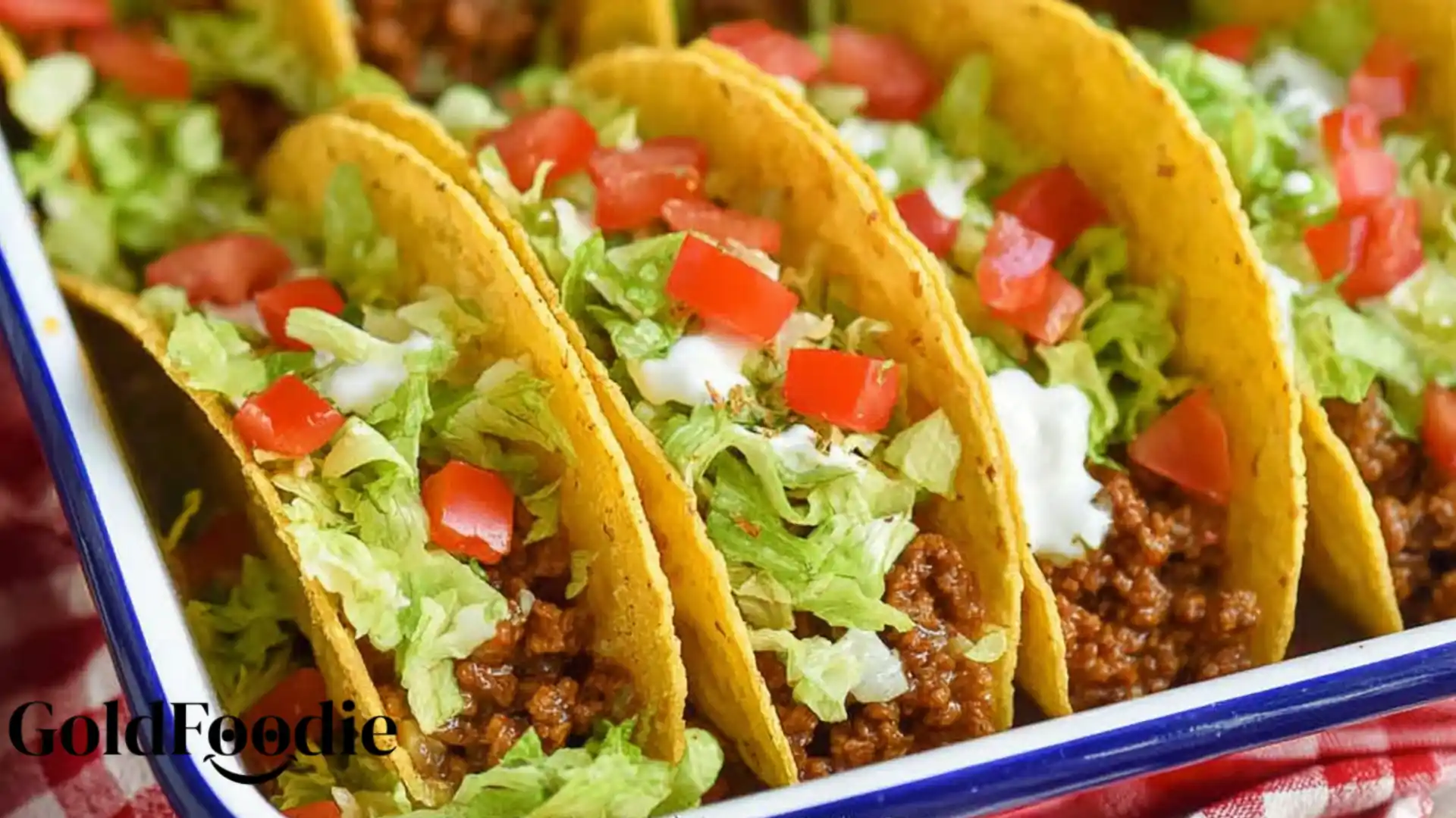 Oven-Baked Cheesy Tacos