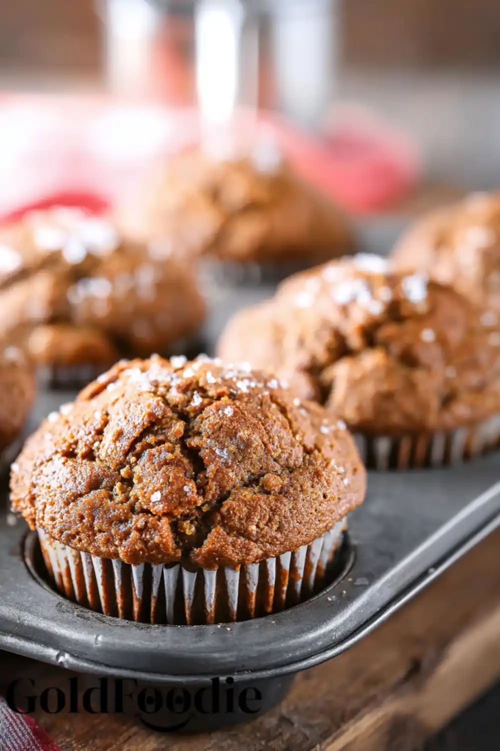 Moist Gingerbread Muffin Close Up Moist Gingerbread Muffin Close Up