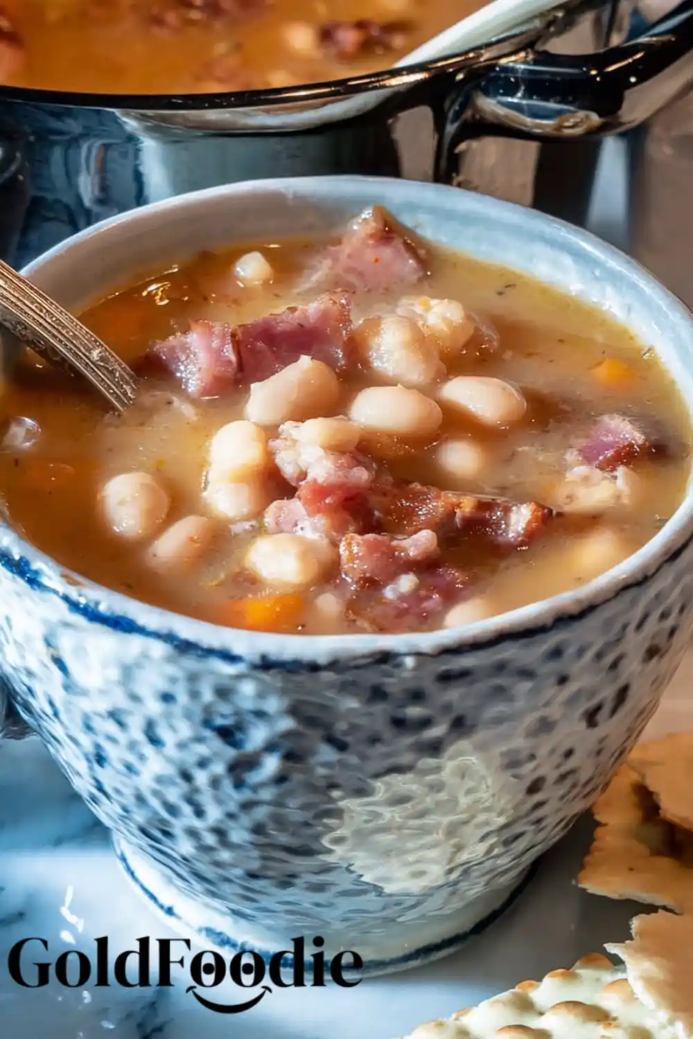 Old Fashioned Ham Bean Soup Cup