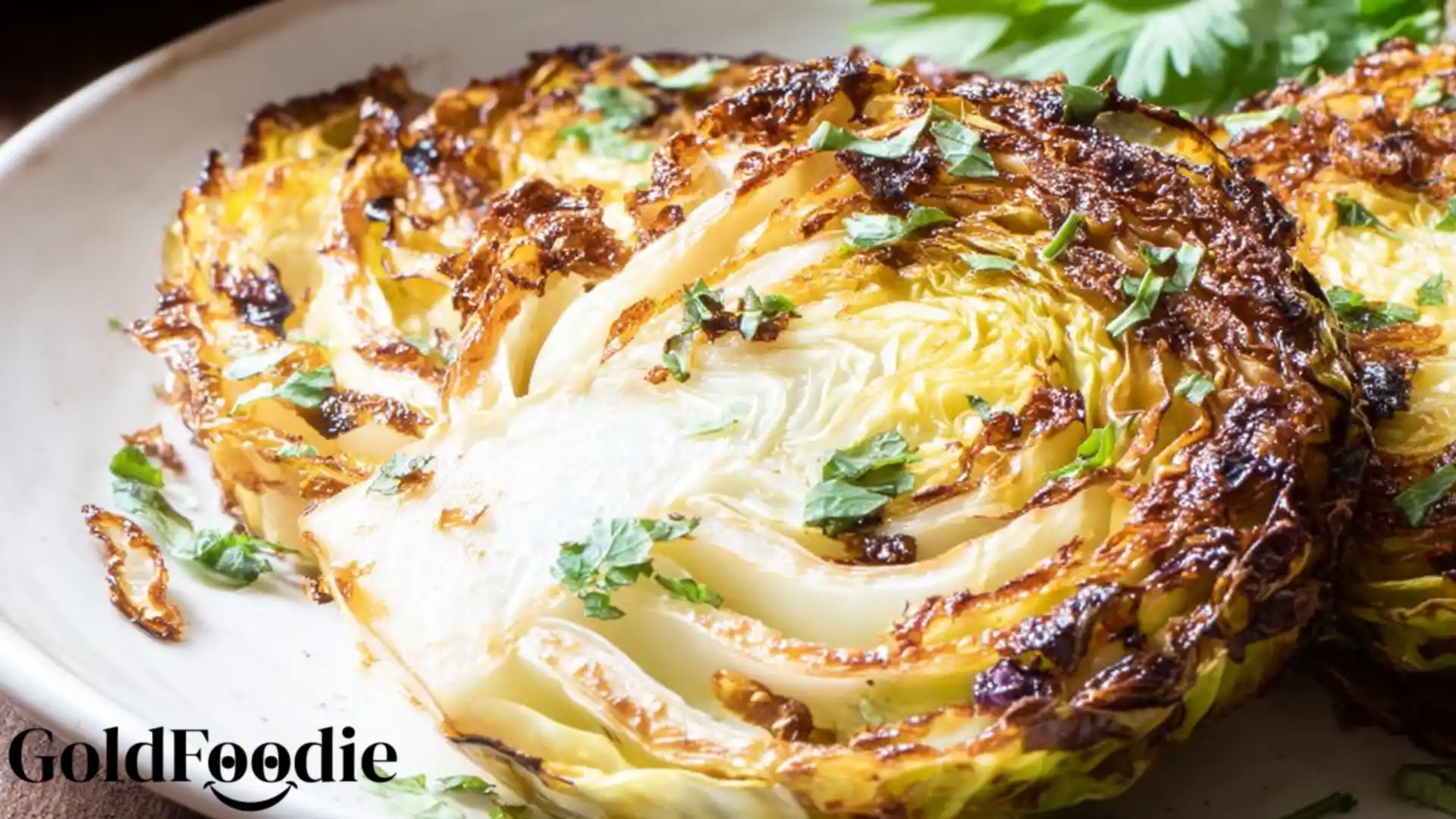 Garlic Cabbage Steaks