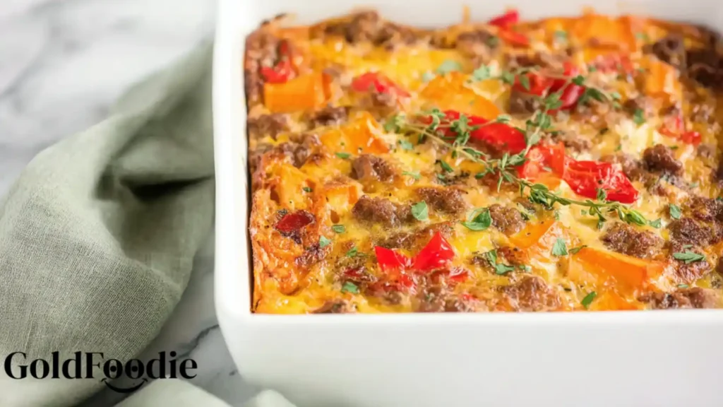 Protein-Packed Sweet Potato Egg Casserole