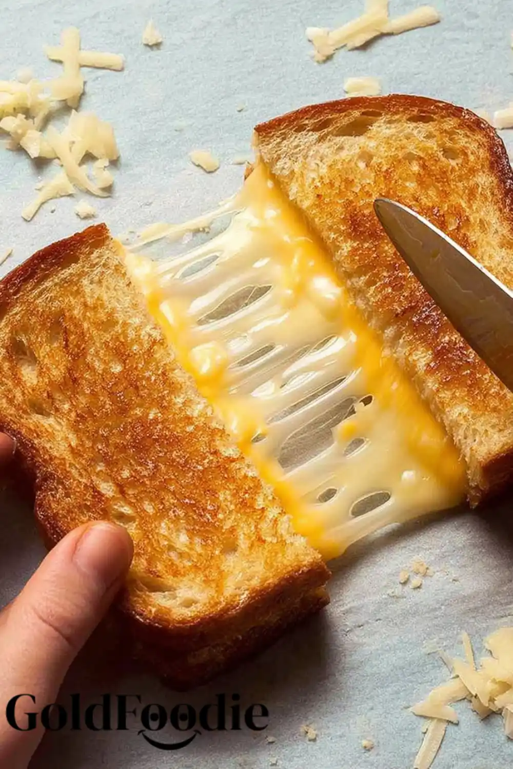 Pulling Apart Gourmet Grilled Cheese