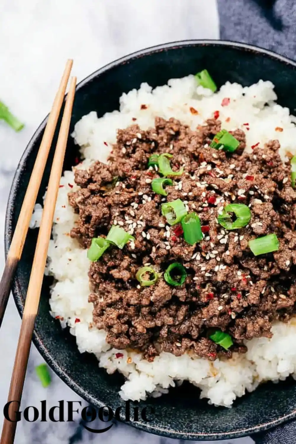 Quick Korean Ground Beef Bowl Quick Korean Ground Beef Bowl