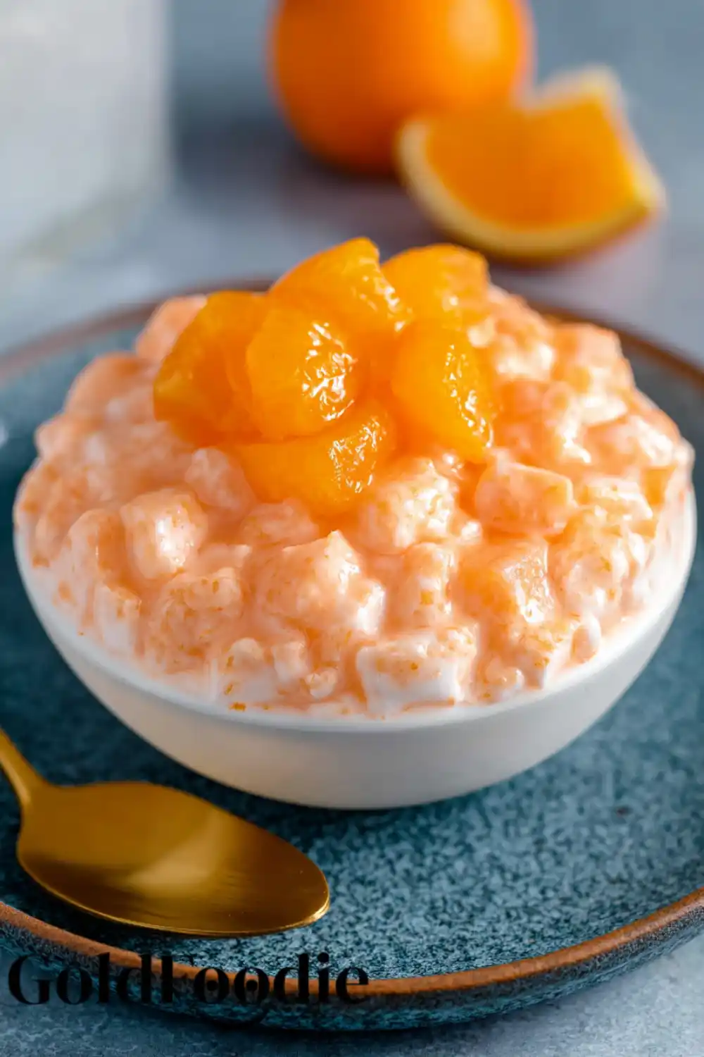 Quick Mandarin Orange Jello Salad Bowl Quick Mandarin Orange Jello Salad Bowl