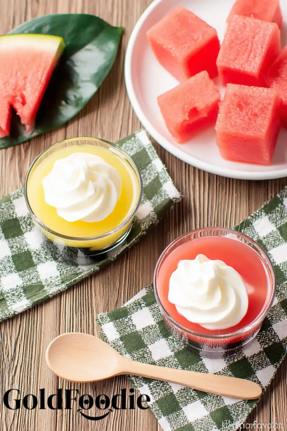 Healthier Gelatin Dessert 5 Red and Yellow Healthier Gelatin Dessert