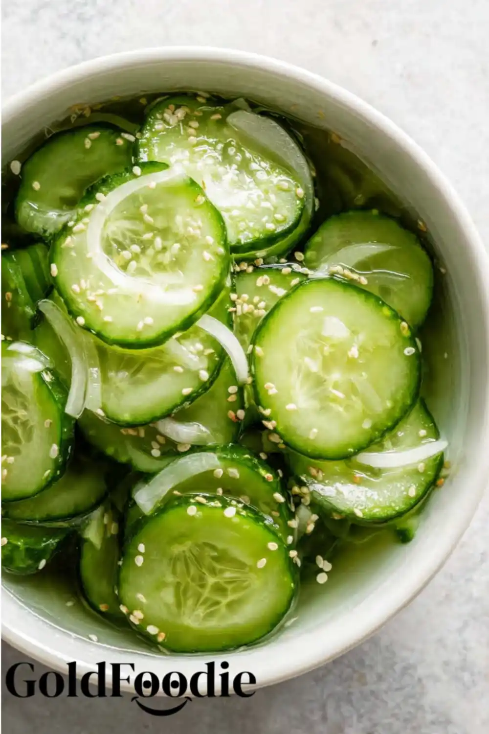 Refreshing Marinated Cucumber Salad