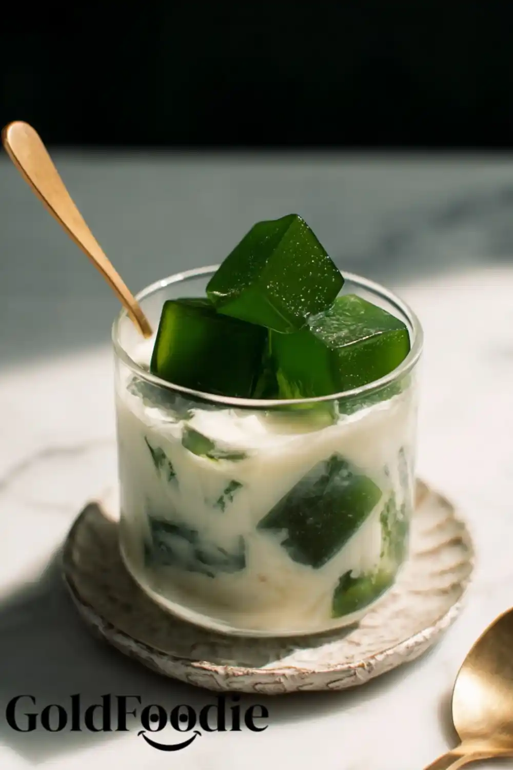 Refreshing Matcha Jelly