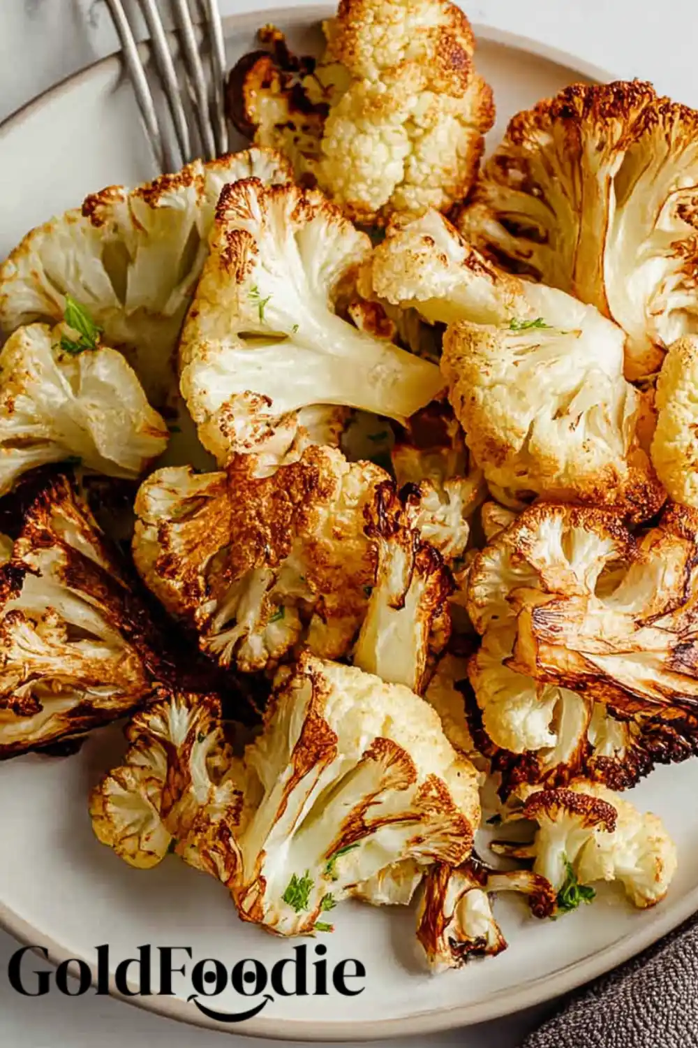 Crispy Roasted Cauliflower Side Dish