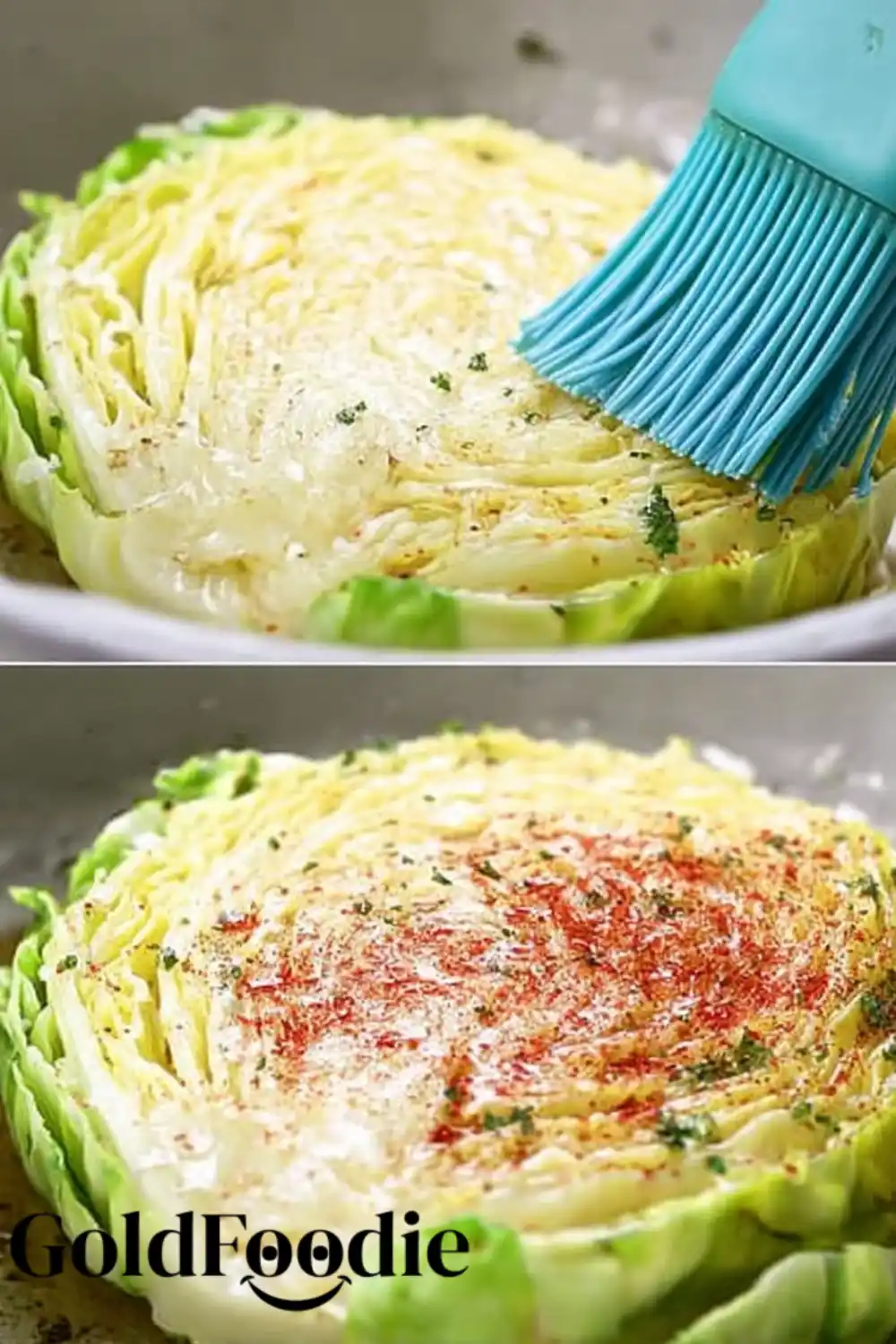 Seasoning Garlic Cabbage Steaks Seasoning Garlic Cabbage Steaks