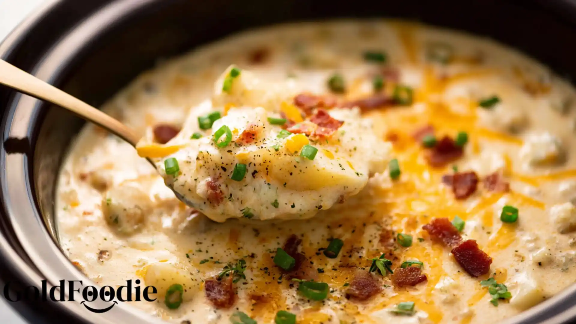 Home 2 Hearty Crock Pot Crack Potato Soup