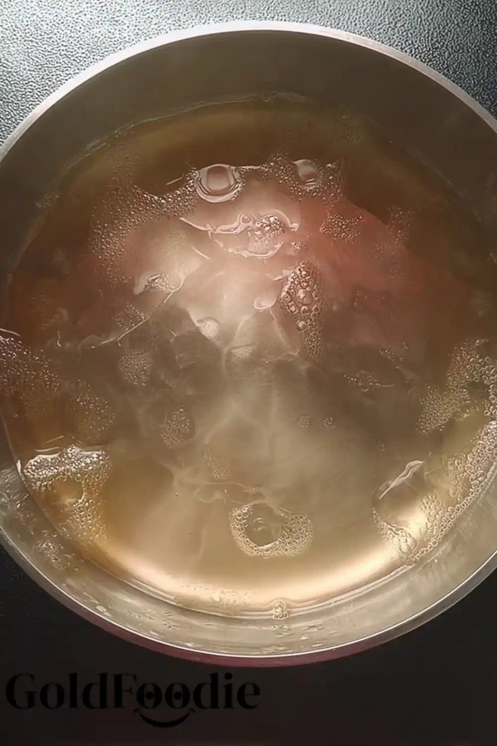 Simmering Agar-Agar Mixture