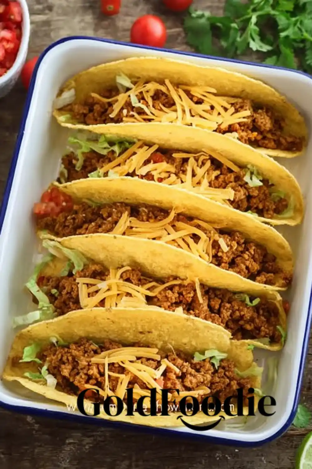 Simple Oven-Baked Cheesy Tacos