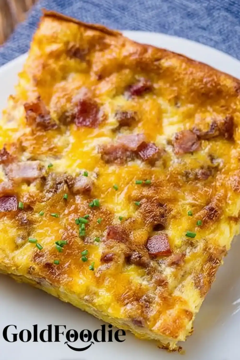 Slice of Crack Breakfast Casserole Slice of Crack Breakfast Casserole