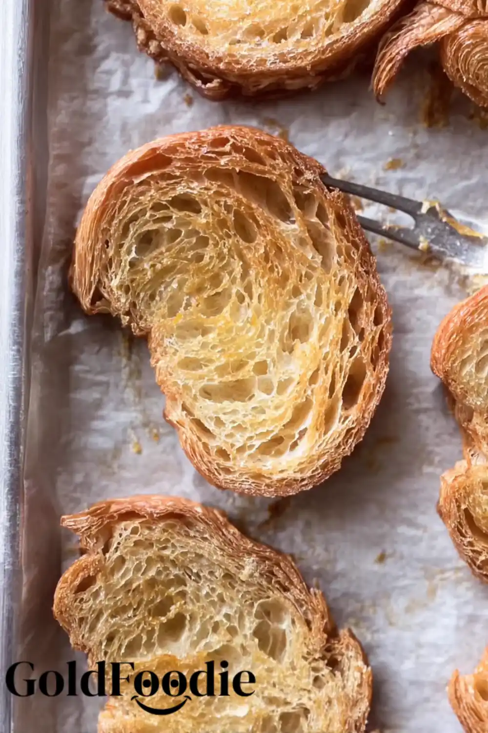 Sliced Flaky Croissants for Casserole Flaky Croissants for Casserole