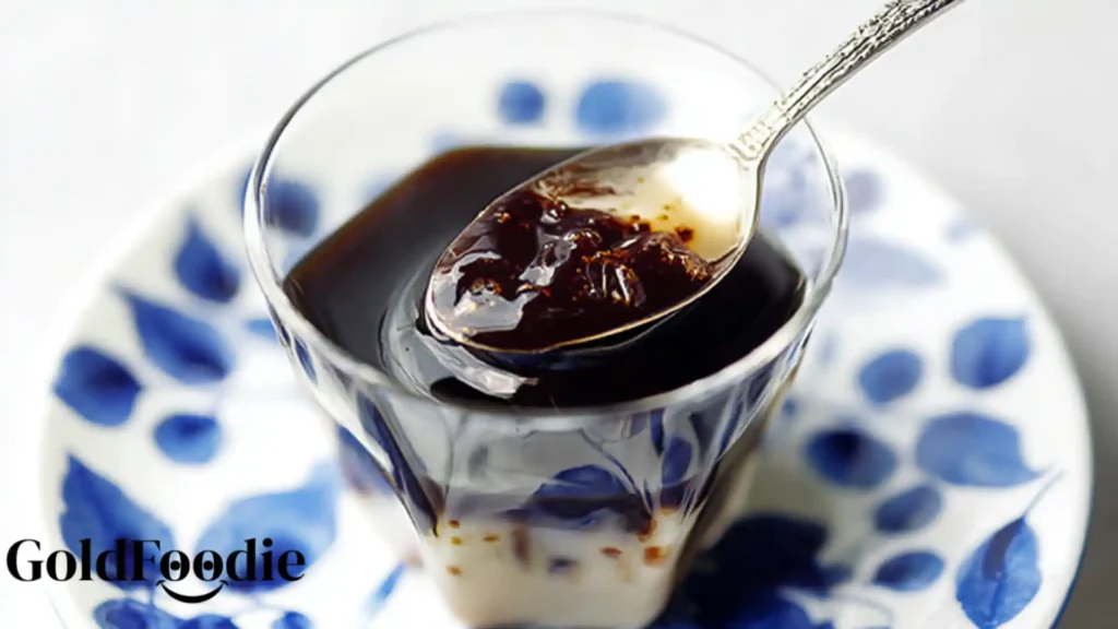 Easy Japanese coffee jelly