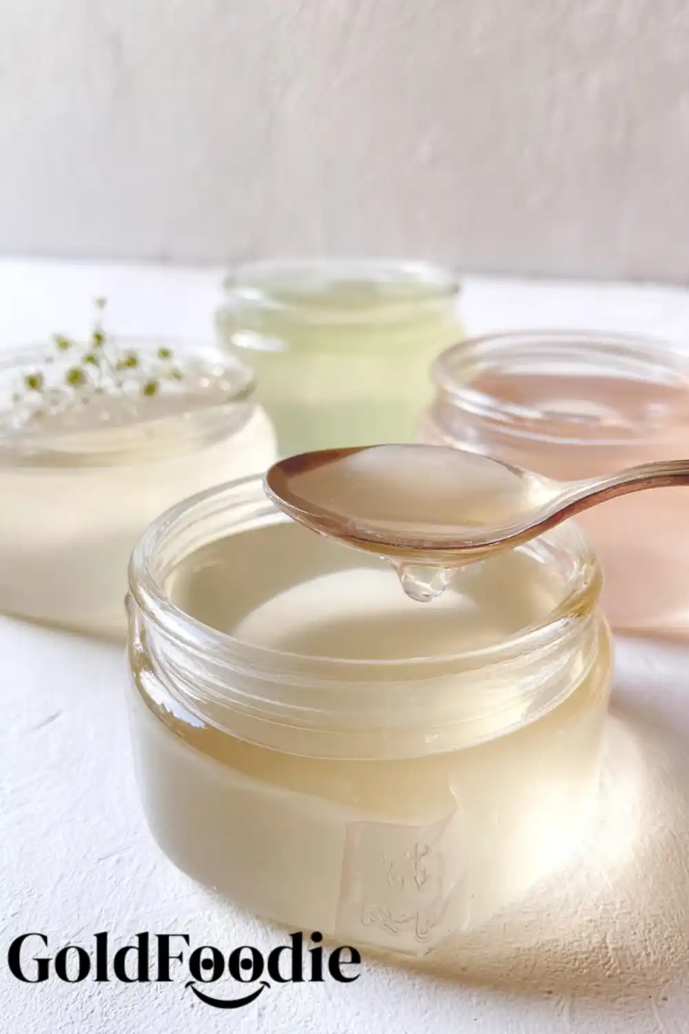 Spoonful of Refreshing Tea Gelatin Spoonful of Refreshing Tea Gelatin