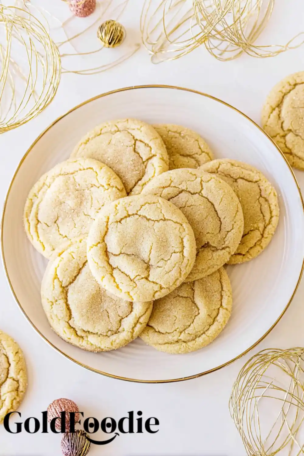 Stack of Soft Chewy Sugar Cookies Stack of Soft Chewy Sugar Cookies