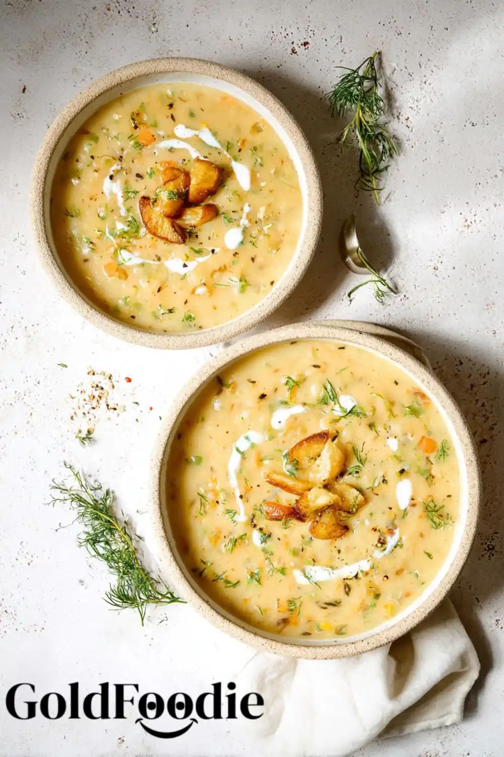 Creamy Vegetarian Potato Soup