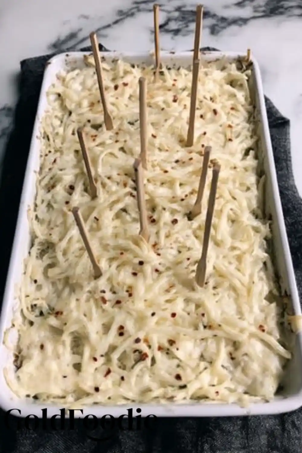 Veggie Lasagna with Toothpick Trick