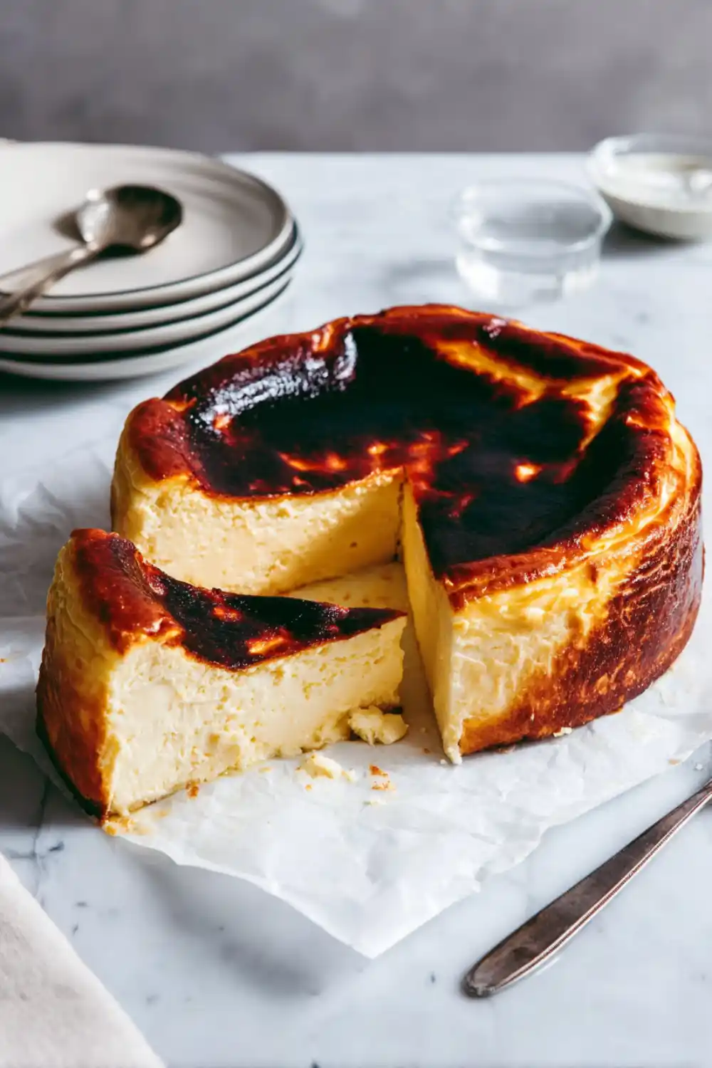 Whole Burnt Basque Cheesecake