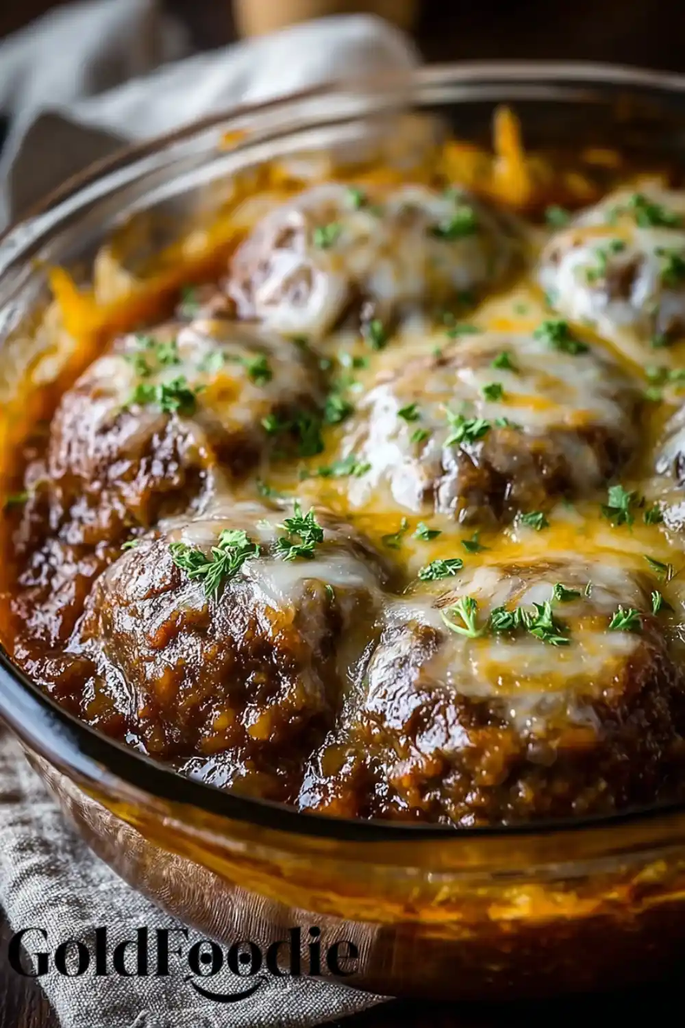 close-up-hamburger-steak-bake amish-hamburger-steak-bake