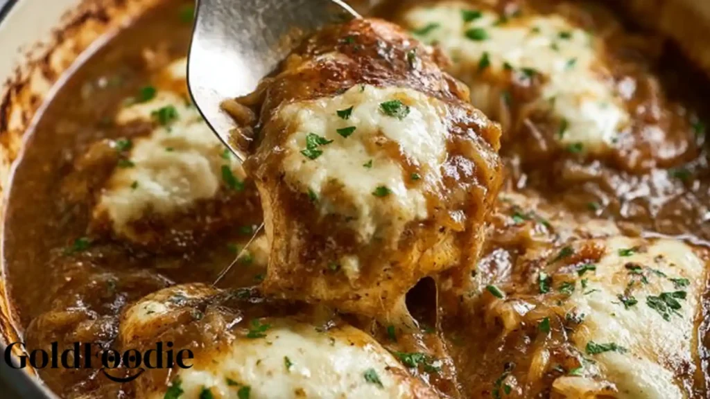french-onion-chicken-cheese-pull