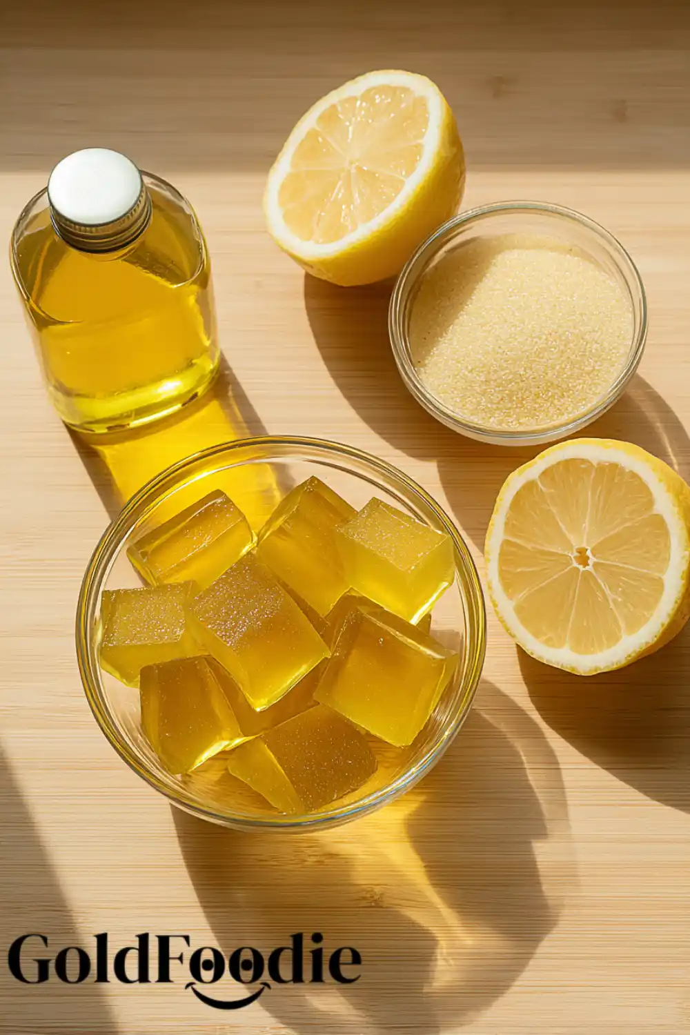 Ingredients for Gelatin Trick Recipe for Weight Loss