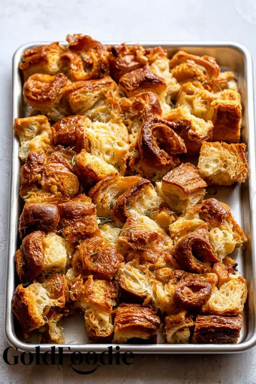 toasted-croissant-pieces-for-breakfast-casserole toasted-croissant-pieces-for-breakfast-casserole