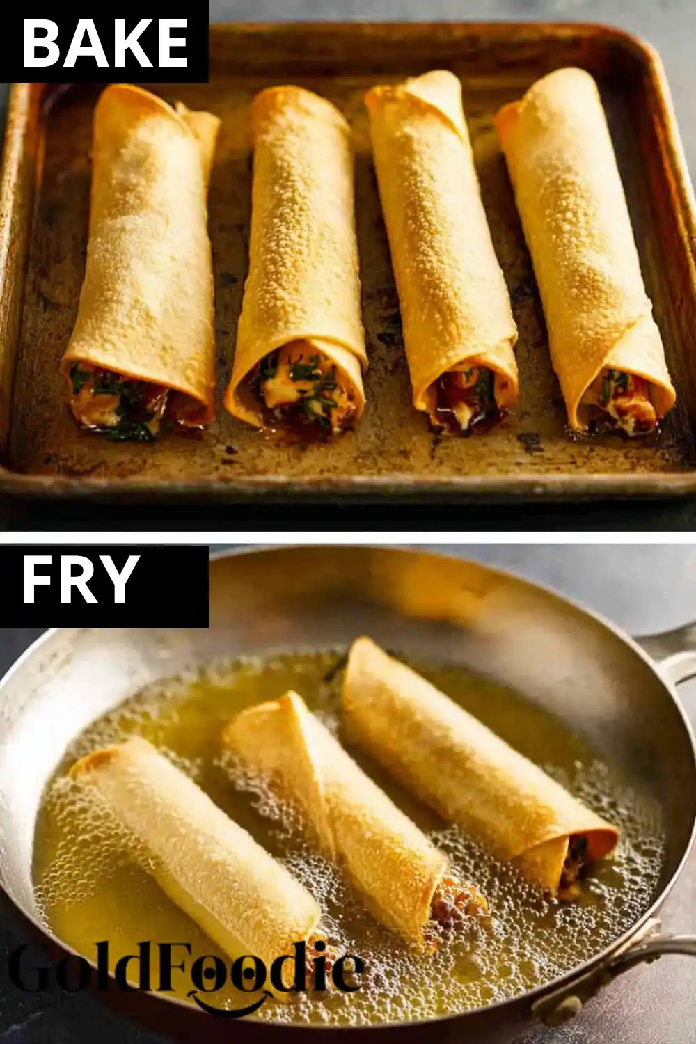 Bake vs. Fry Taquito Comparison Bake vs. Fry Taquito Comparison