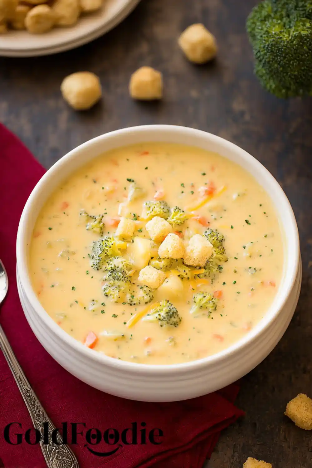 Broccoli Potato Cheese Soup