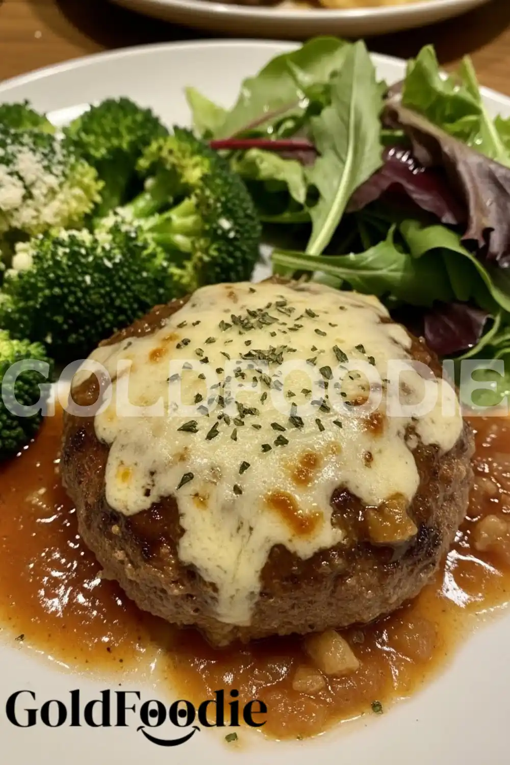 Cheesy Amish Hamburger Steak Detail Cheesy Amish Hamburger Steak