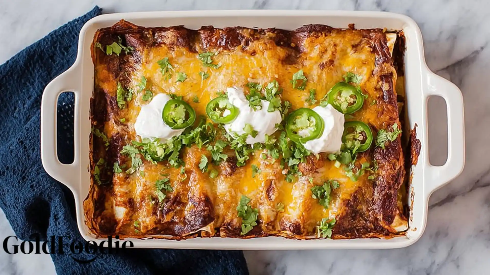 Easy Cheesy Chicken and Chile Enchiladas