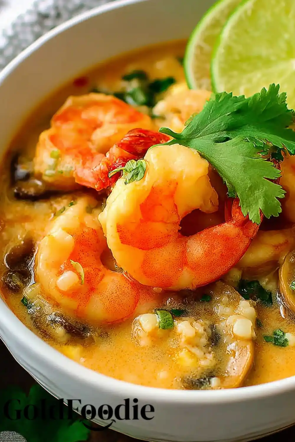 Cooking Shrimp and Spinach in Thai Soup Easy thai soup shrimp
