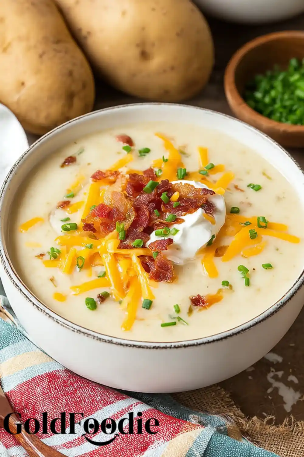 Loaded Baked Potato Soup 5 Loaded Baked Potato Soup