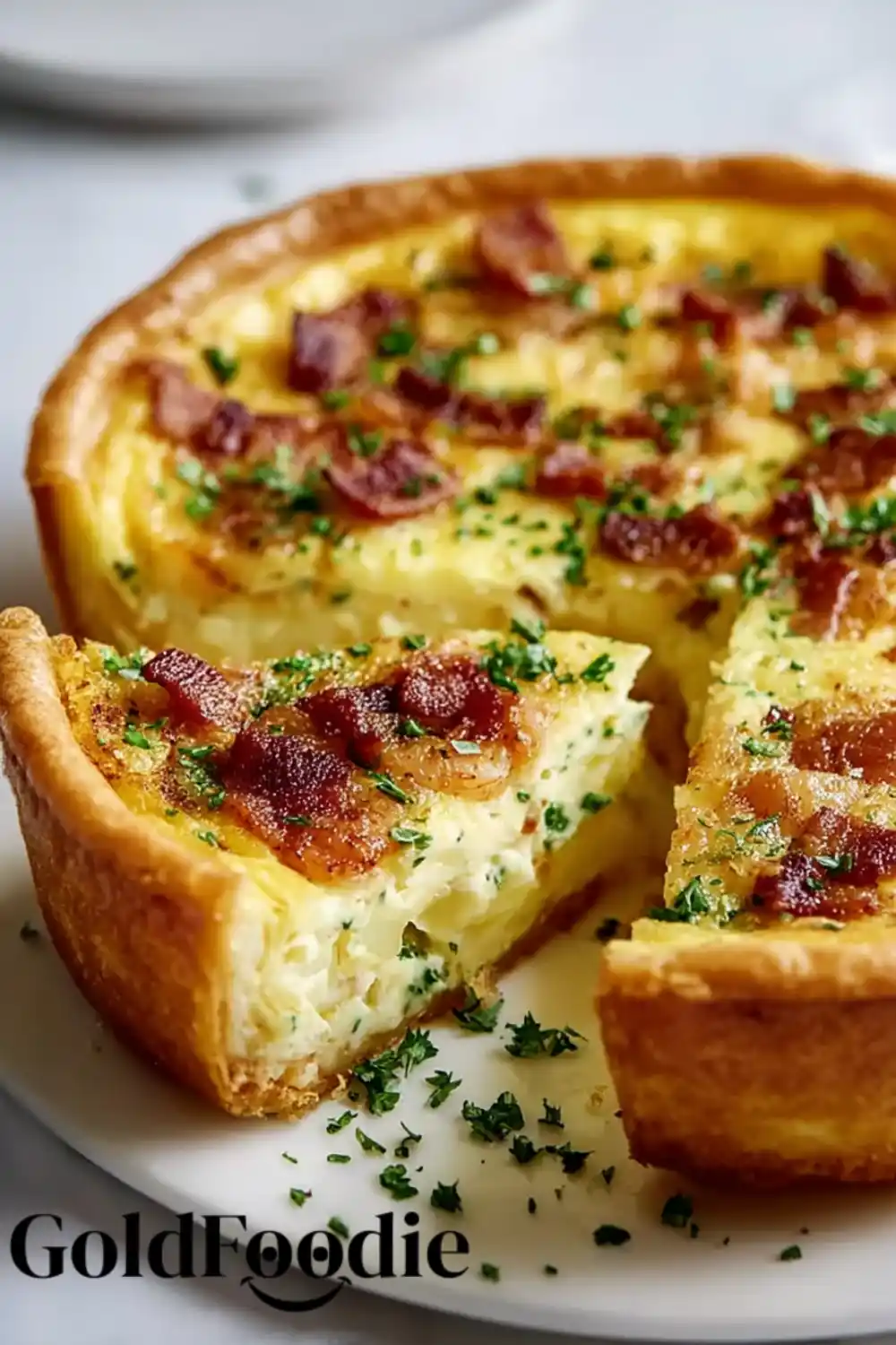 Deep-Dish Potato and Cheese Frittata Deep-Dish Potato and Cheese Frittata