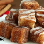 Crispy Angel Cake Churro Bites