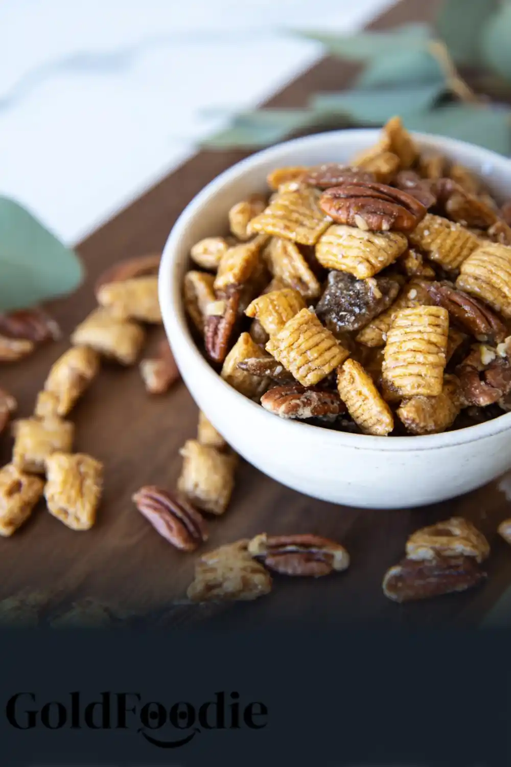 Praline Crunch Crispix Pecan Snack Mix 4 Delightful Pecan Snack Mix