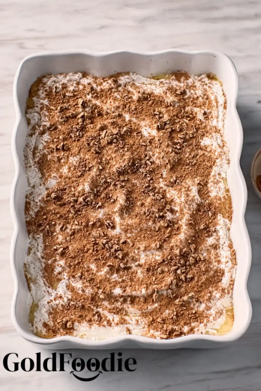 Dry Cake Mix and Spice Layer for Dump Cake