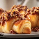 Easy Pecan Pie Crescent Rolls Final Plating