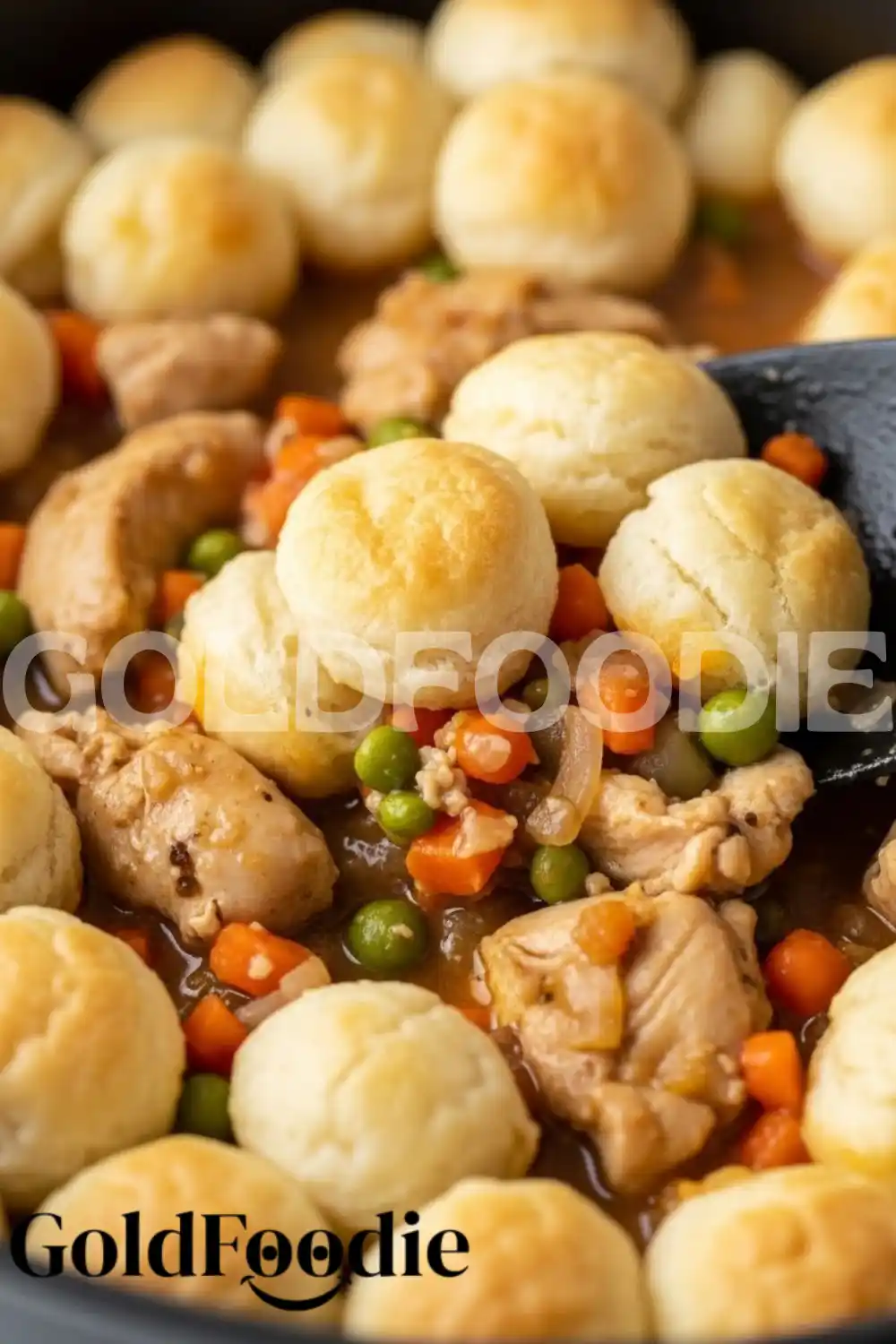 Freshly Baked Chicken Bubble Biscuit Casserole
