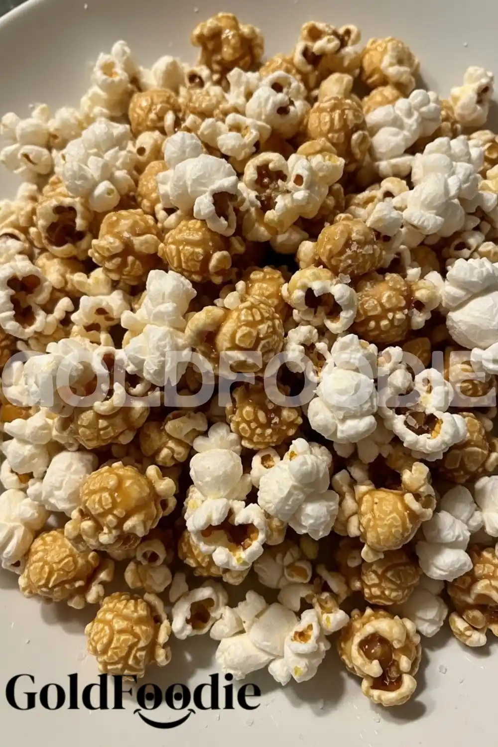 Freshly Coated Caramel Popcorn Detail Freshly Coated Caramel Popcorn Detail