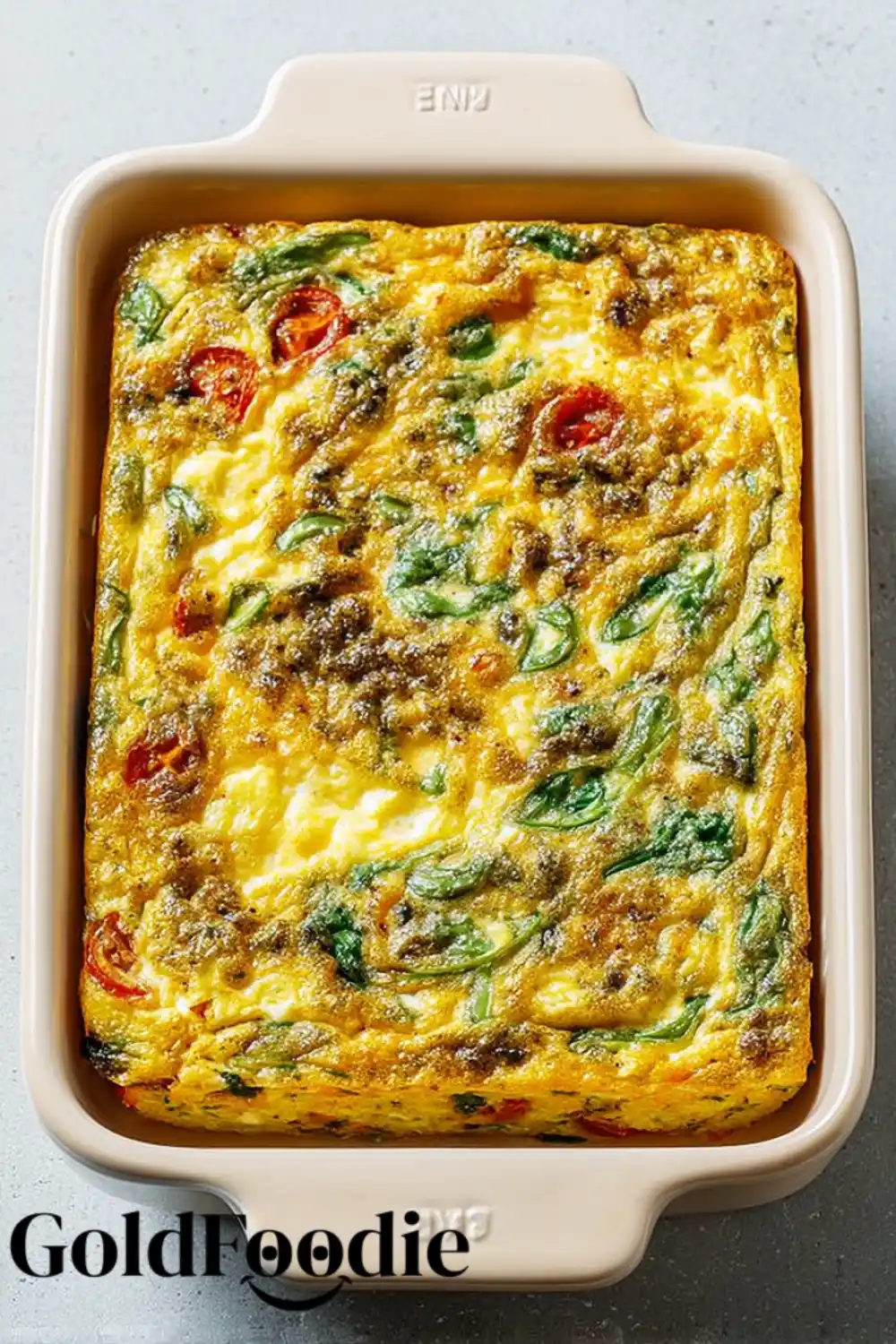 Full Baked Cottage Cheese Casserole