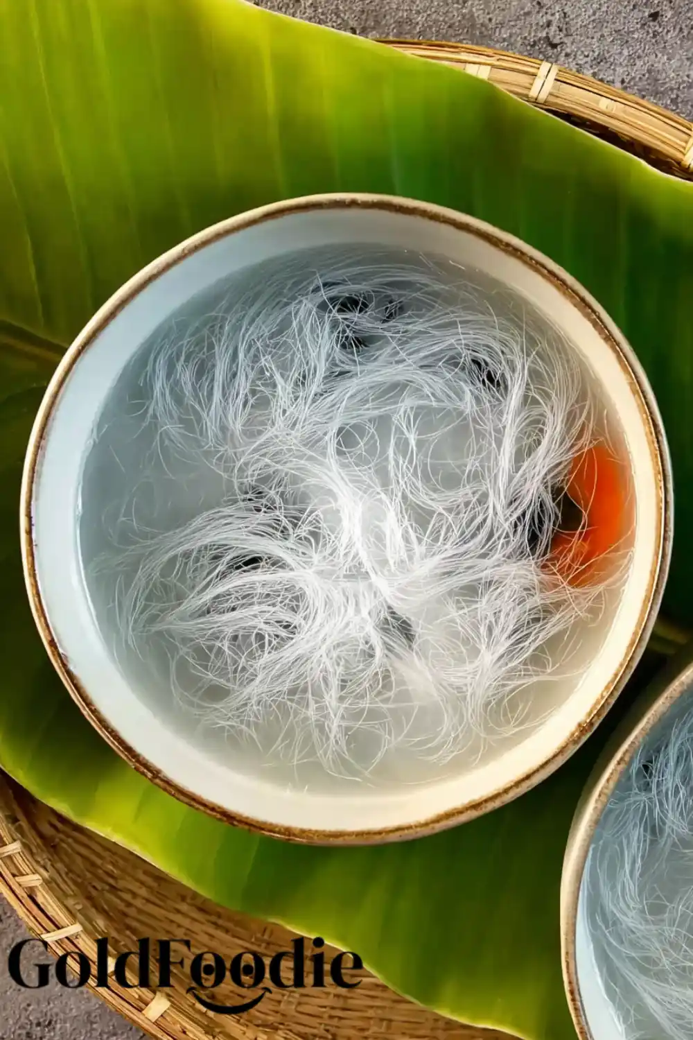 Glass Noodles Soaking for Thai Clear Soup Glass Noodles Soaking for Thai Clear Soup