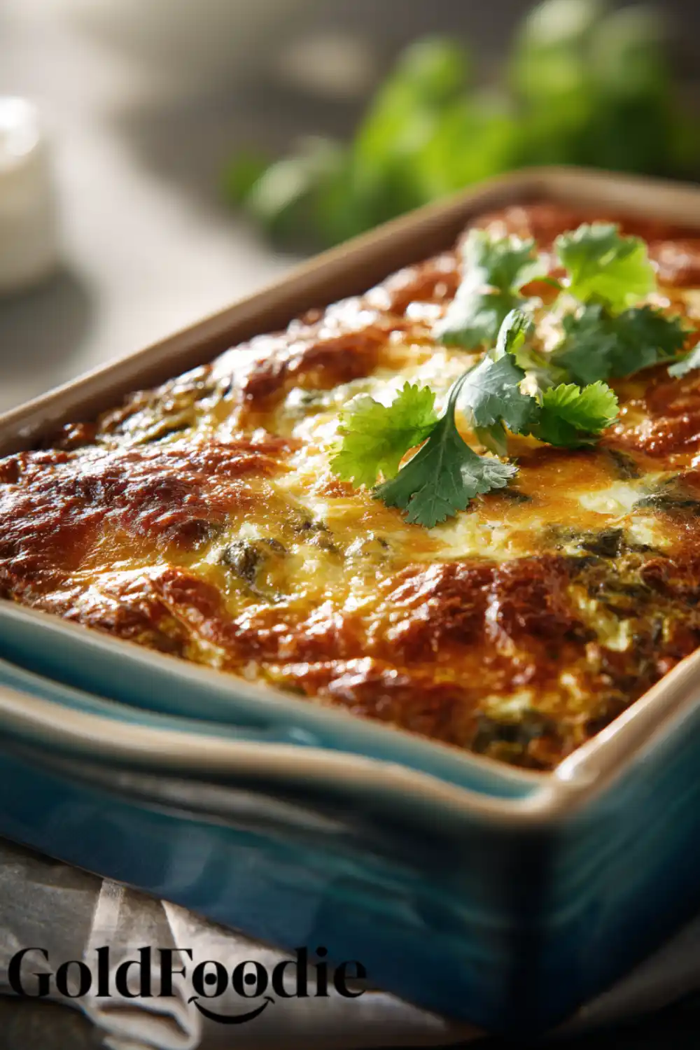 Golden Baked Chile Rellenos Casserole Recipe