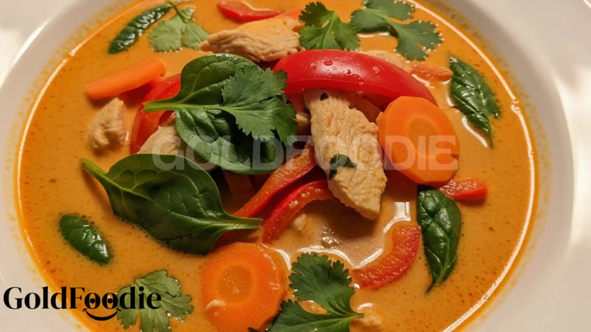 red curry thai soup