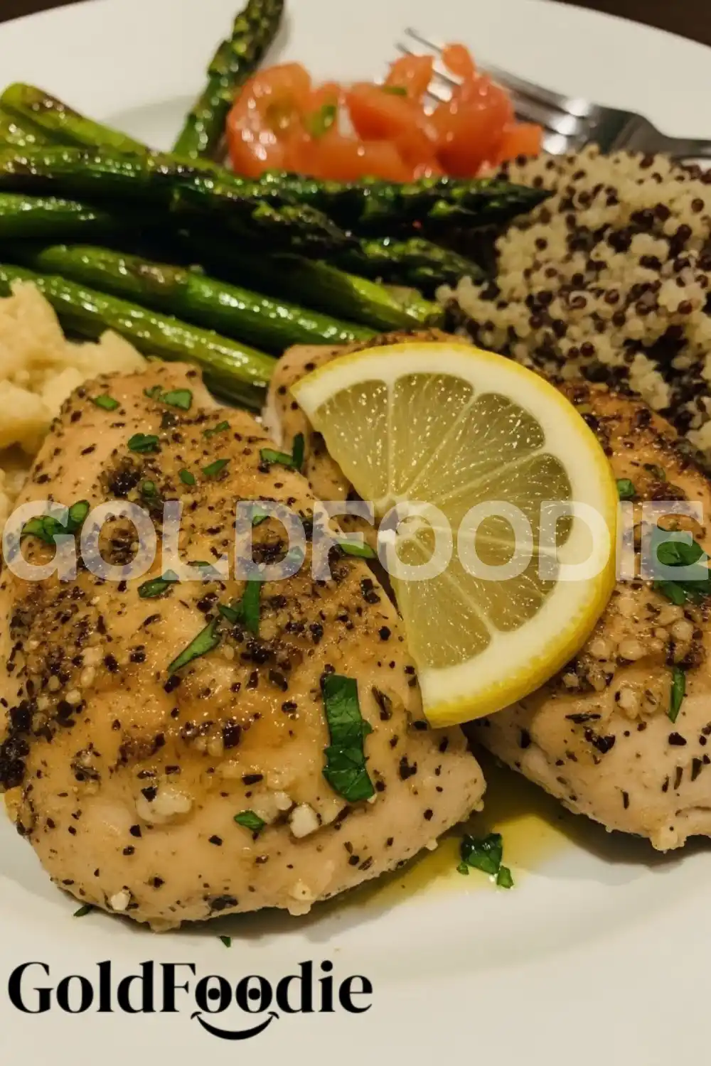 Healthy Lemon Chicken Meal