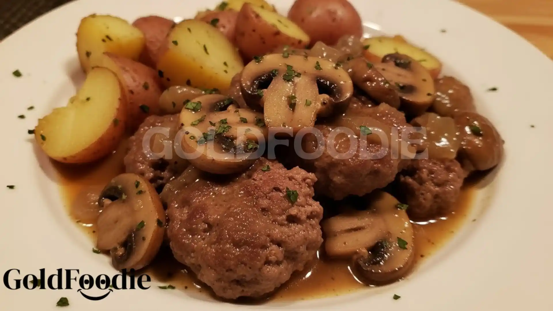 Amish Hamburger Steak Bake Recipe