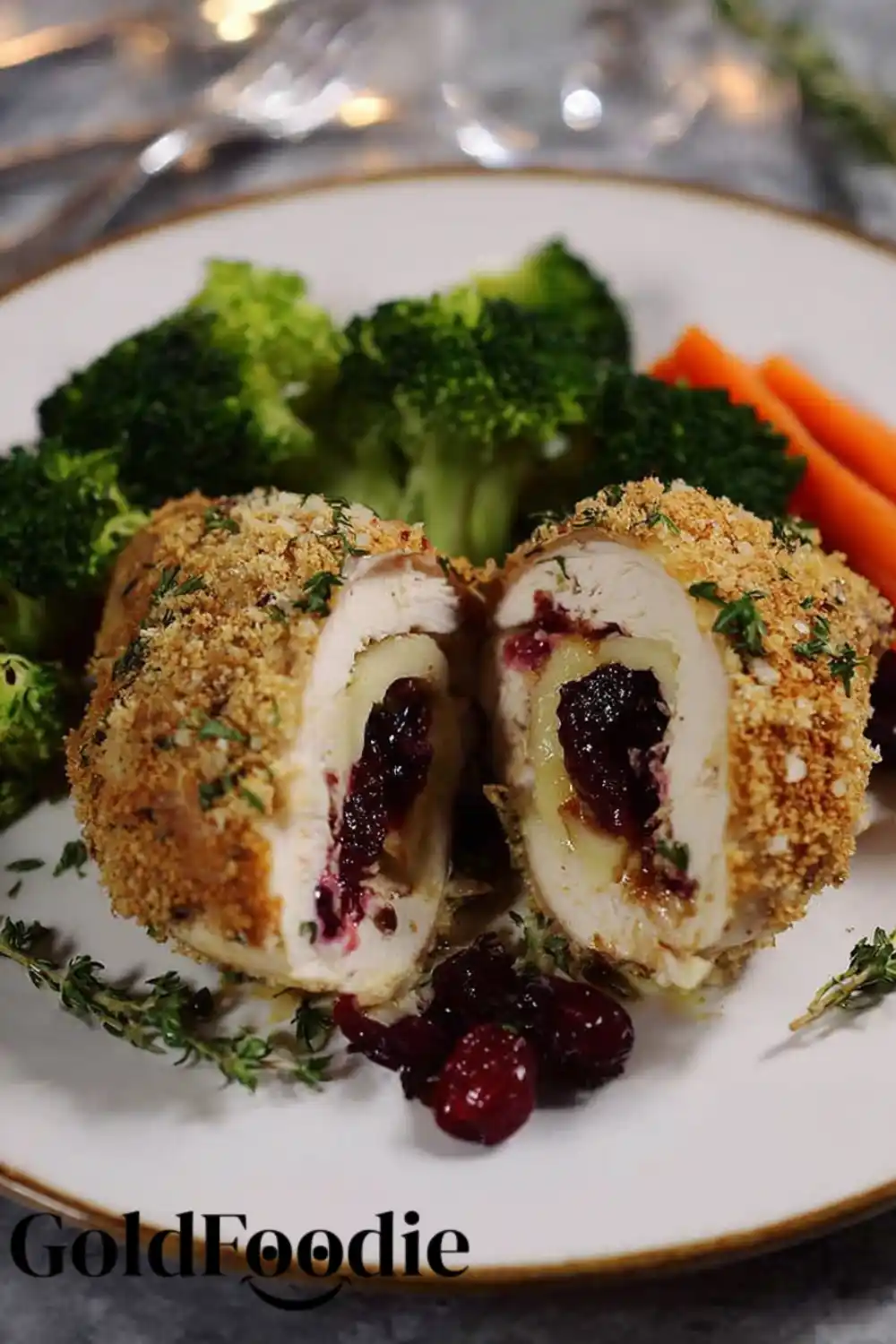Cranberry Brie Stuffed Chicken 5 Holiday Cranberry Brie Stuffed Chicken