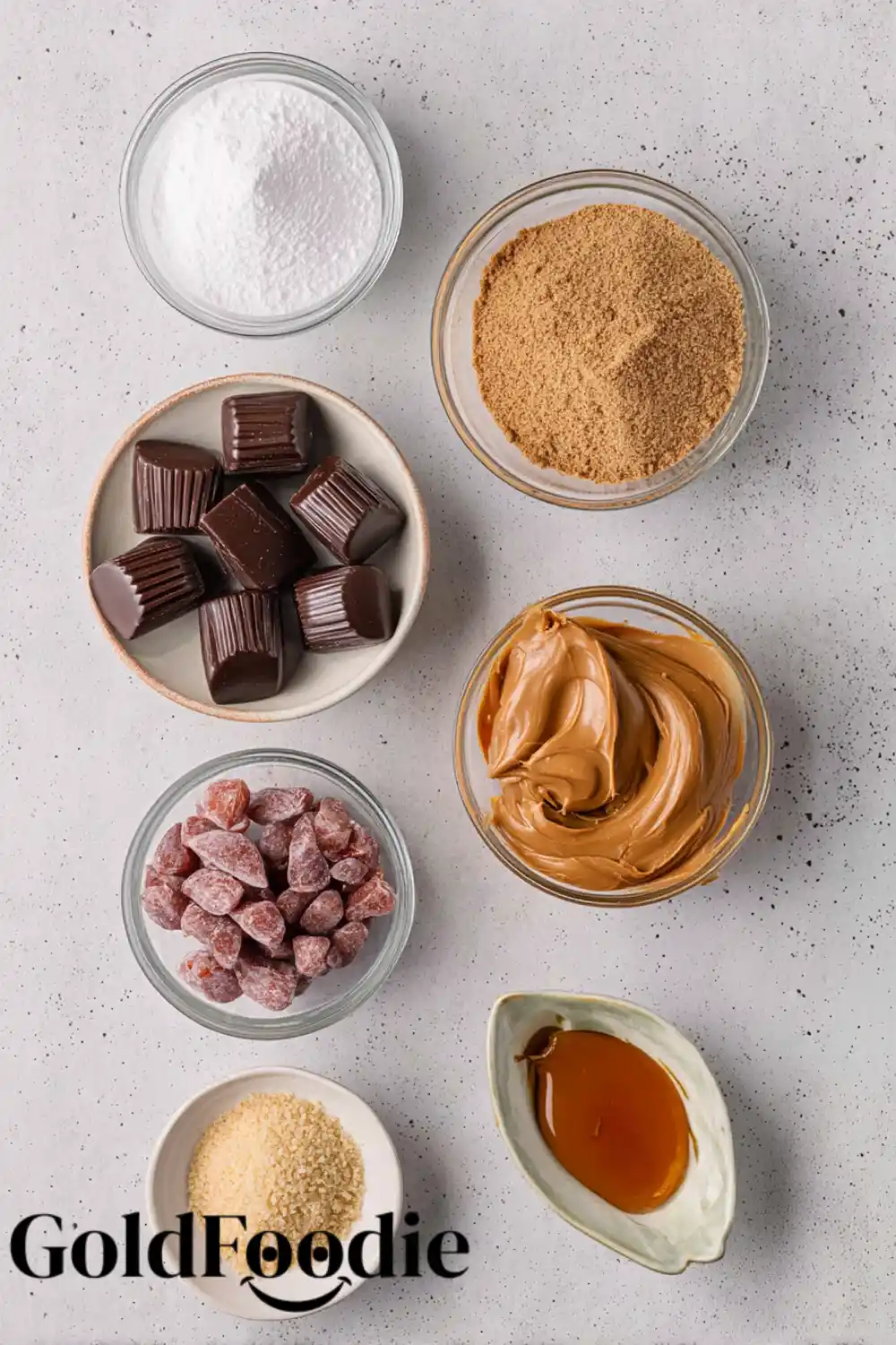 Ingredients for Easy No-Bake Butterfinger Balls Ingredients for Easy No-Bake Butterfinger Balls